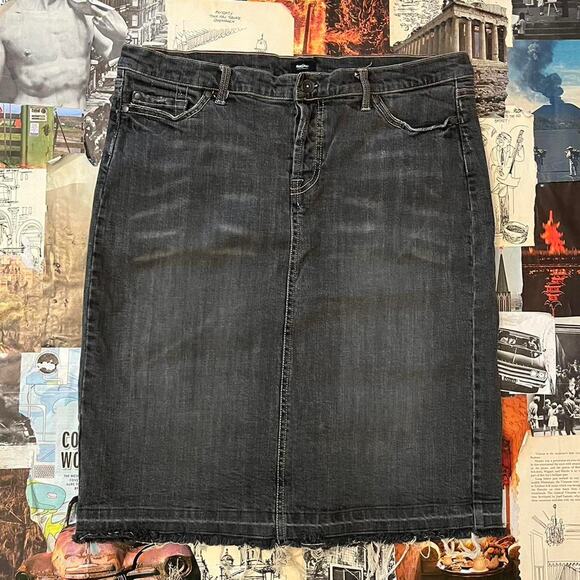 Y2k mossimo midi denim skirt - Picture 2 of 7